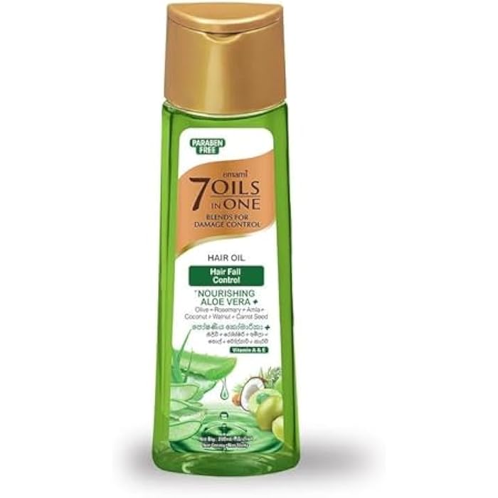 Emami 7 Oils in One Nourishing Aloe Vera Oil 200ml - Image 1